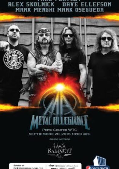 Metal Allegiance en el Pepsi Center