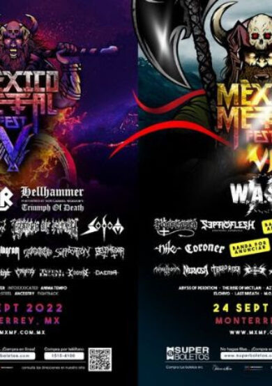 México Metal Fest hace ajustes en su cartel