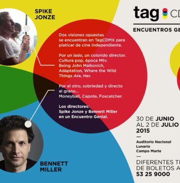 Spike Jonze y Bennett Miller en TagCDMX
