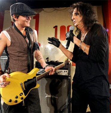 Johnny Depp, Alice Cooper y Joe Perry forman grupo de rock