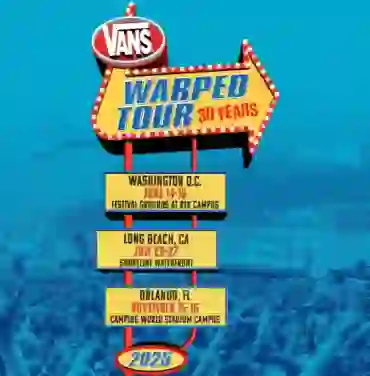 A Day To Remember, Silverstein y Motion City Soundtrack se unen al lineup del Vans Warped Tour 2025