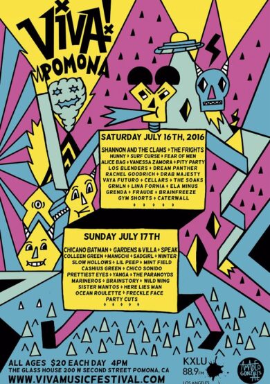 El festival Viva! Pomona anuncia cartel 2016