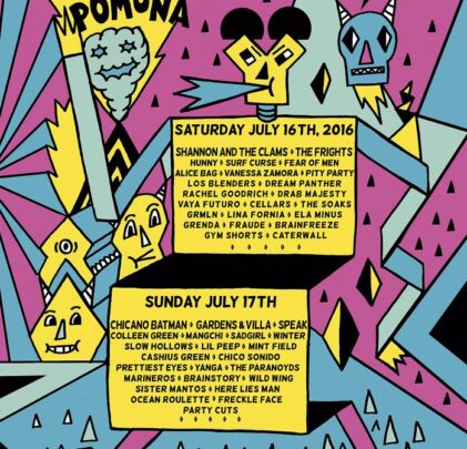 El festival Viva! Pomona anuncia cartel 2016
