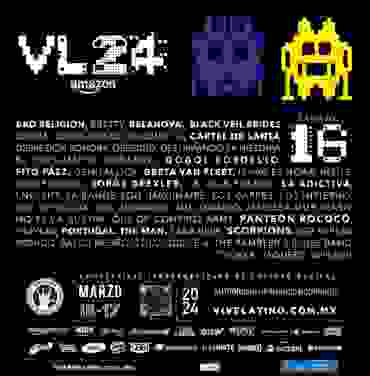 Conoce el mapa del Vive Latino 2024