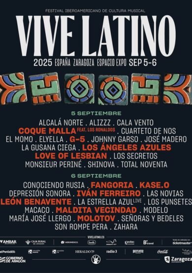 PRECIOS: El Vive Latino España 2025 revela lineup por día