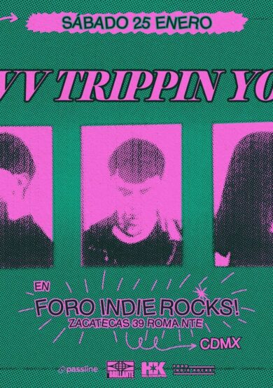 VVV [Trippin'you] se presentará en el Foro Indie Rocks!