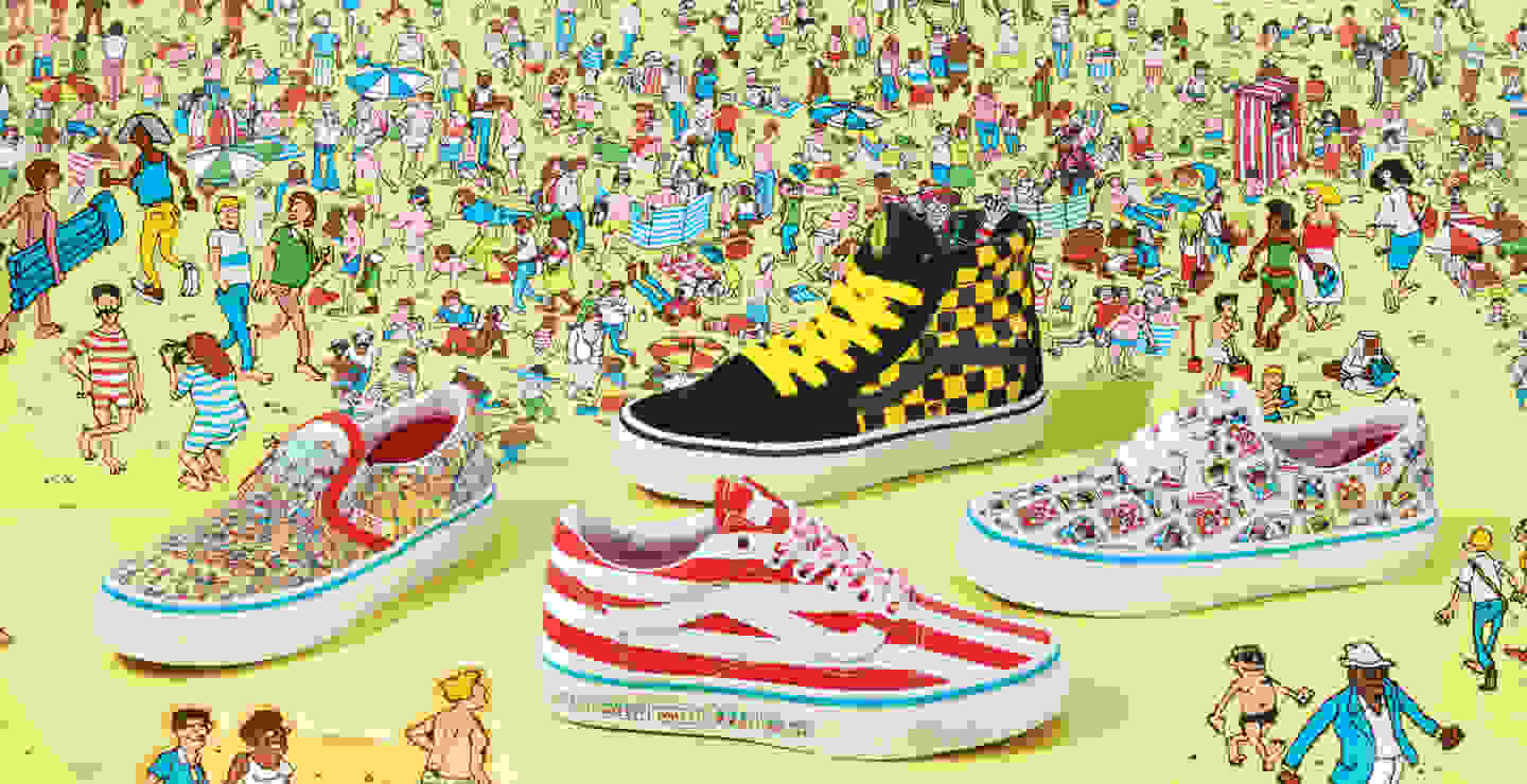 Conoce la colección Where's Waldo? x Vans