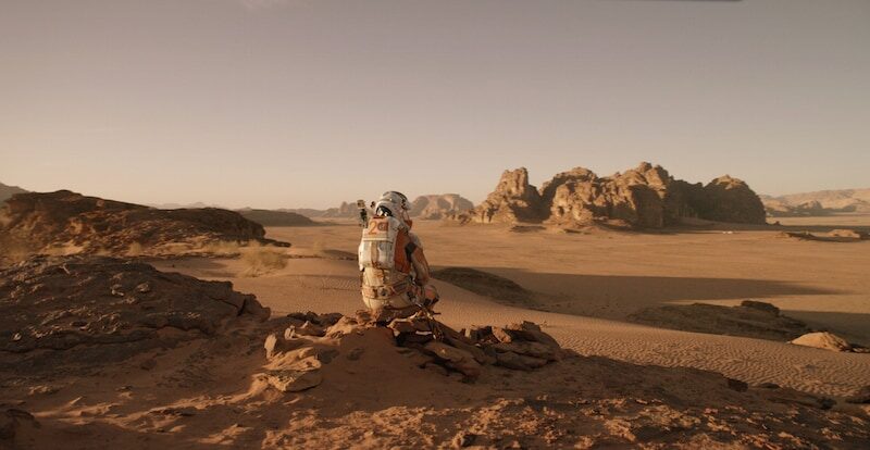 Matt Damon protagoniza la cinta 'The Martian'