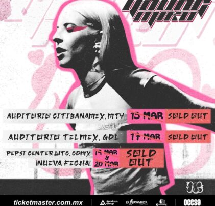 SOLD OUT: Young Miko llenará de flow el Pepsi Center WTC