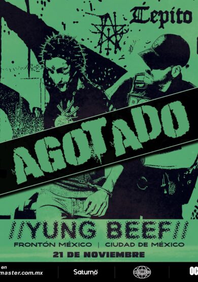 SOLD OUT: Yung Beef llegará al Frontón México