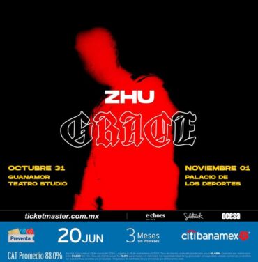 PRECIOS: ZHU se presentará en el Palacio de los Deportes